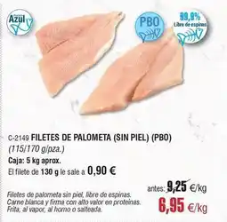 Abordo Valor - filetes de palometa oferta