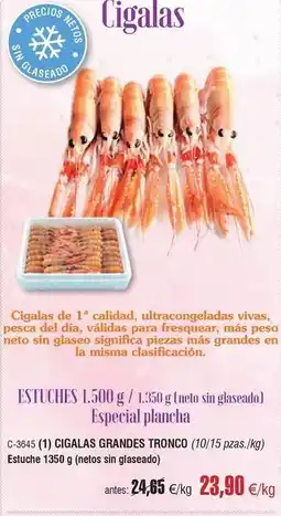 Abordo Cigalas oferta