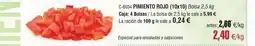 Abordo Pimiento rojo oferta
