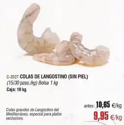 Abordo Colas de langostino oferta