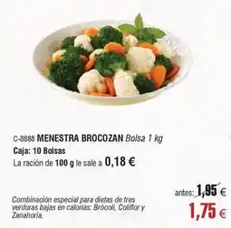 Abordo Tres - menestra brocozan oferta