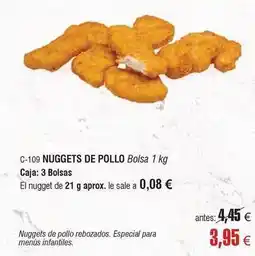 Abordo Nuggets de pollo oferta