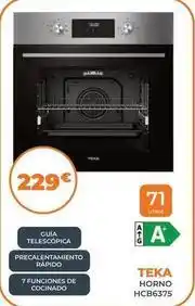 Pascual Martí Teka - horno hcb6375 oferta