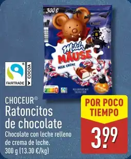 ALDI Choeur ratoncitos de chocolate oferta