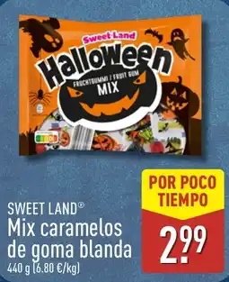 ALDI Sweet Land mix caramelos de goma blanda oferta