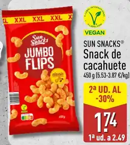 ALDI Sun Snacks Jumbo Flips oferta