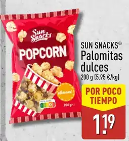 ALDI Sun Snacks Popcorn oferta