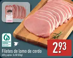 ALDI Cerdos filetes de lomo de cerdo oferta