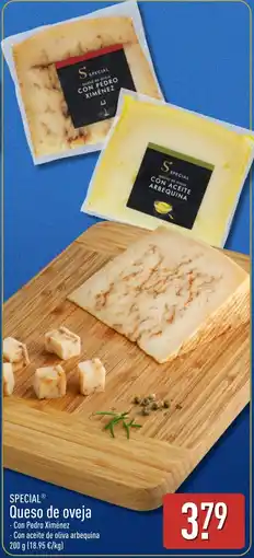 ALDI Special queso de oveja oferta