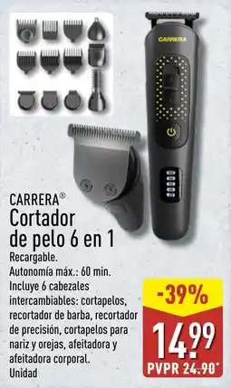 ALDI Carrera cortador de pelo 6 en 1 oferta
