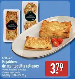 ALDI Special hojaldres de mantequilla rellenos oferta