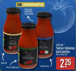 ALDI Special salsas italianas para pastas oferta