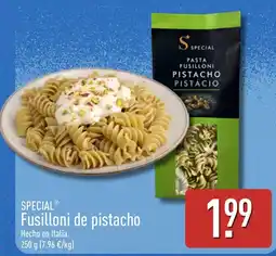 ALDI Special fusilloni de pistacho oferta