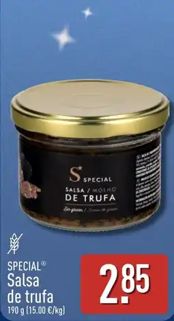 ALDI Special salsa de trufa oferta