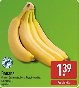 ALDI Banana oferta