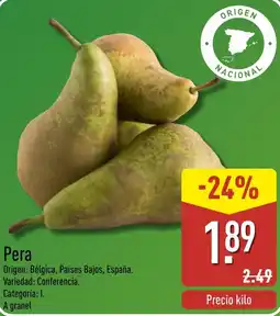 ALDI Pera oferta