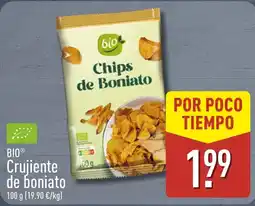 ALDI bio Chips de Boniato oferta