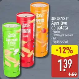 ALDI Sun Snacks aperitivo de patata oferta