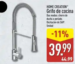 ALDI Home Creation grifo de cocina oferta