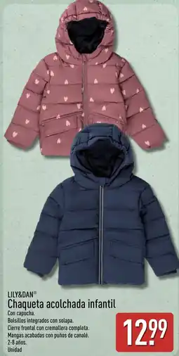 ALDI Lily&Dan chaqueta acolchada infantil oferta