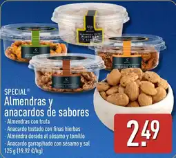 ALDI Special almendras y anacardos de sabores oferta