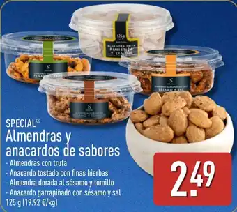 ALDI Special almendras y anacardos de sabores oferta