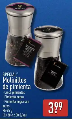 ALDI Special molinillos de pimienta oferta