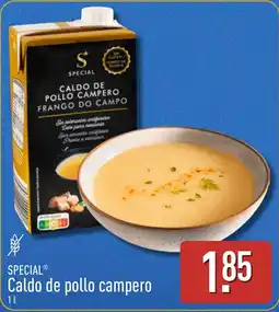 ALDI Special caldo de pollo campero oferta