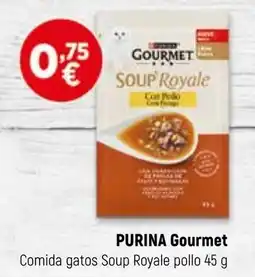 Coviran Purina Gourmet comida gatos Soup Royale pollo oferta