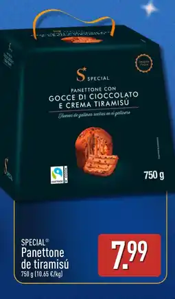 ALDI Special panettone con pasas oferta