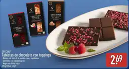 ALDI Special tabletas de chocolate con toppings oferta