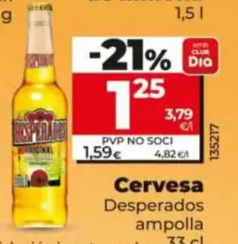 Dia Desperados ampolla oferta