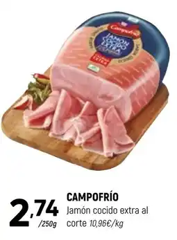 Coviran Campo Frío jamón cocido extra al corte oferta