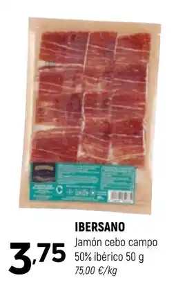Coviran Ibersano jamón cebo campo oferta