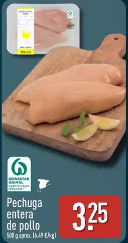 ALDI Pechuga entera de pollo oferta