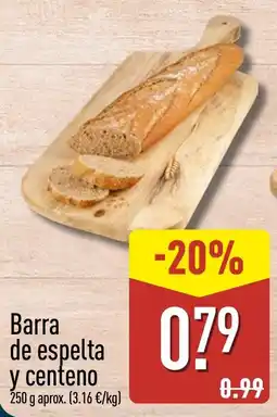 ALDI Barra de espelta y centeno oferta