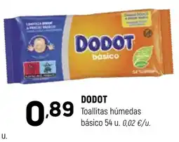Coviran Dodot toallitas húmedas básico oferta