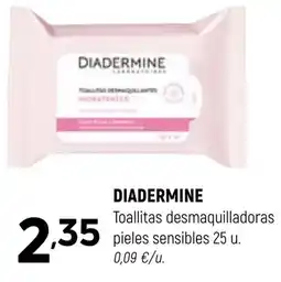Coviran Diadermine toallitas desmaquilladoras oferta