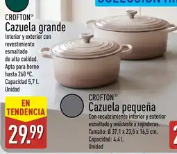 ALDI Crofton cazoleta grande oferta