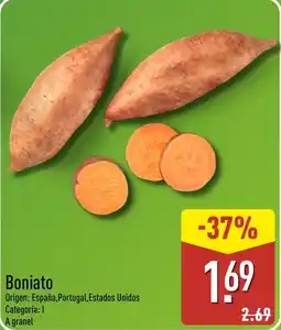 ALDI Boniato oferta