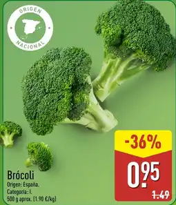 ALDI Brócoli oferta