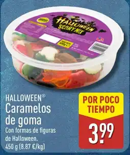 ALDI Halloween Caramelos de goma oferta