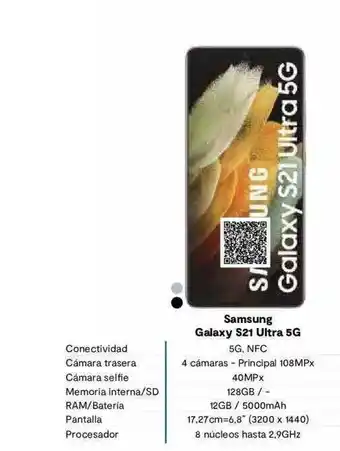 Phone House Samsung Galaxy S21 Ultra 5g oferta