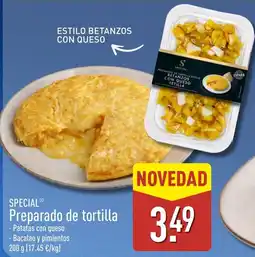 ALDI Special preparado de tortilla oferta