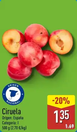 ALDI Ciruela oferta