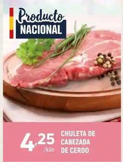 Coviran Chuleta de cabezada de cerdo oferta
