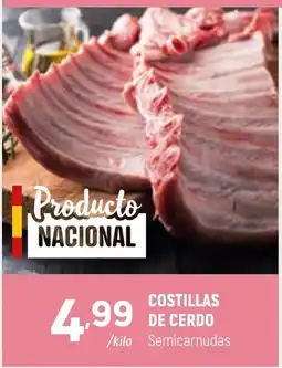 Coviran Costillas de cerdo Semicarnudas oferta