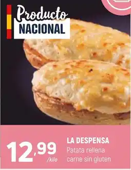 Coviran La despensa patata rellena carne sin gluten oferta