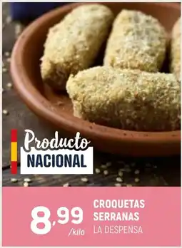Coviran La Despensa croquetas serranas oferta