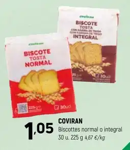 Coviran coviran biscottes normal o integral oferta